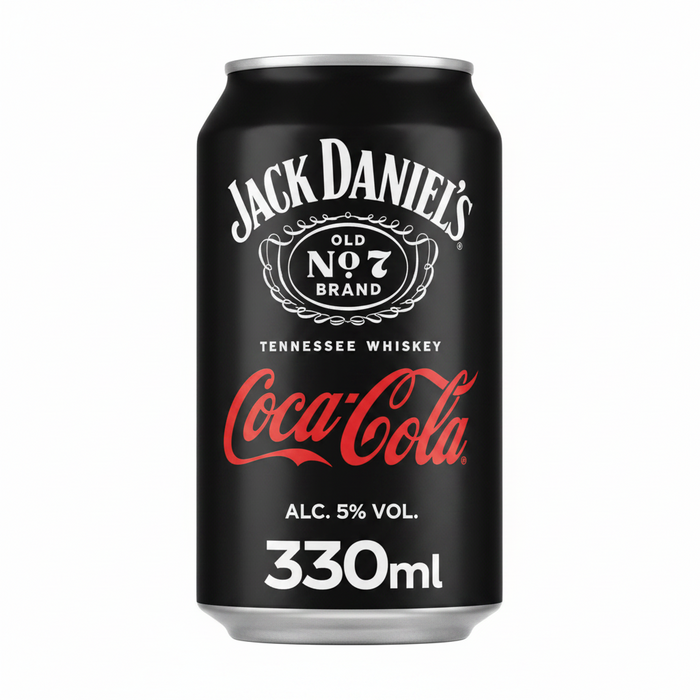 JD Whiskey & Cola 4pk Cans Jack Daniels RTD