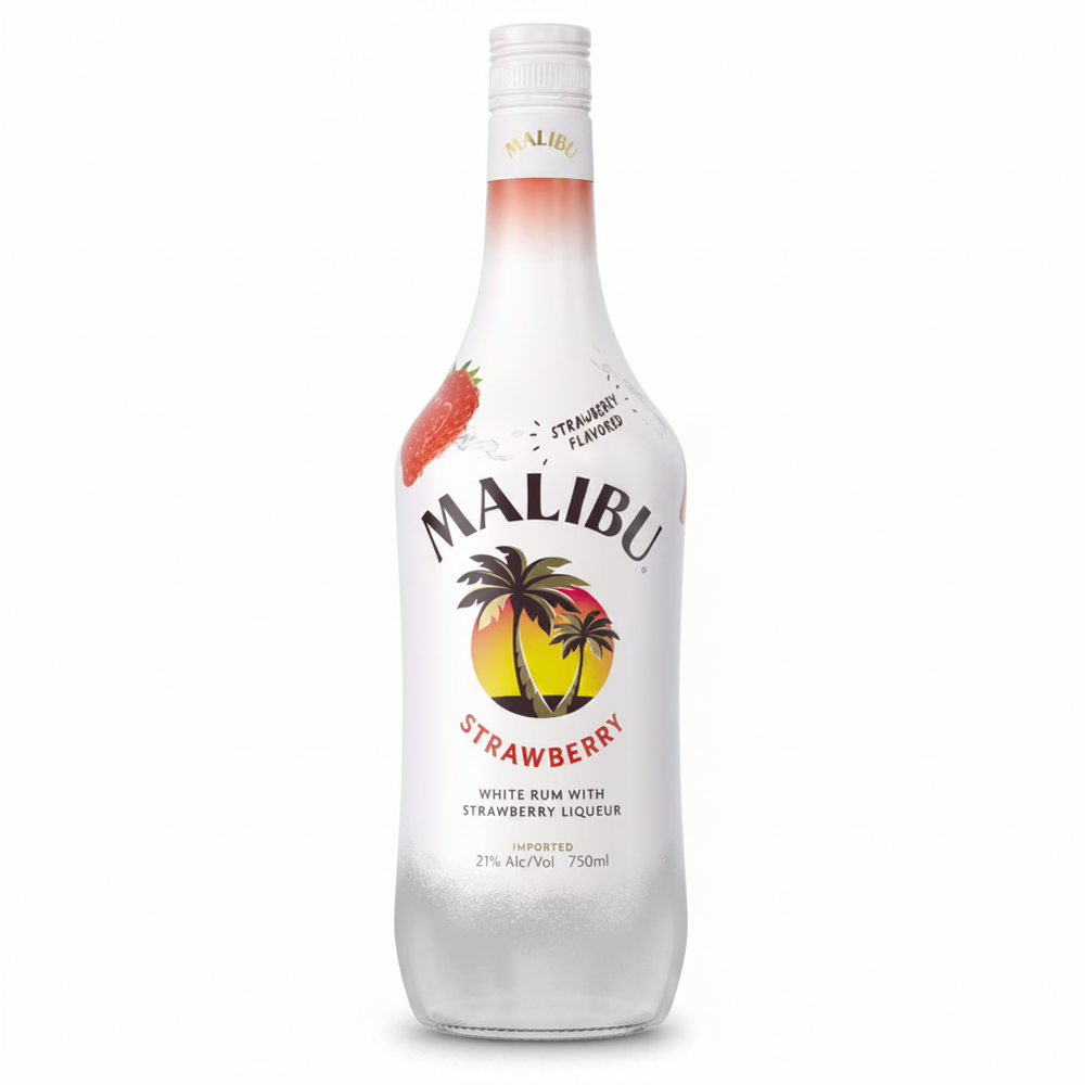 Malibu Strawberry Rum 1.75L 1.75L