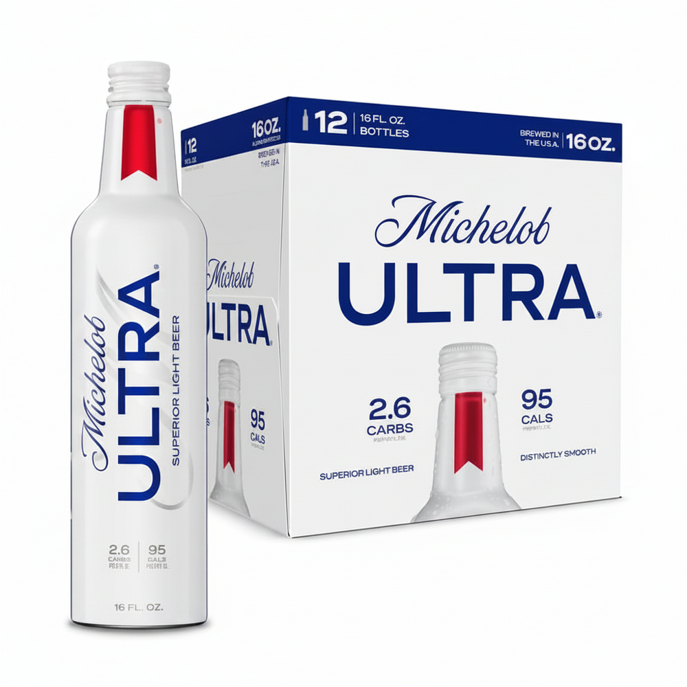 Michelob Ultra 12pk 16oz Bottles
