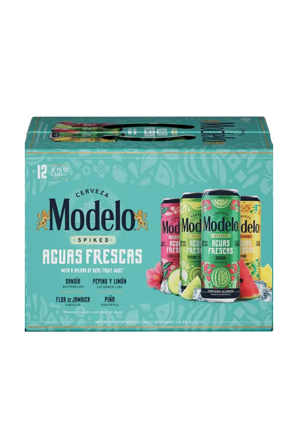 Modelo Aguas Frescas 12pk Assorted Pk