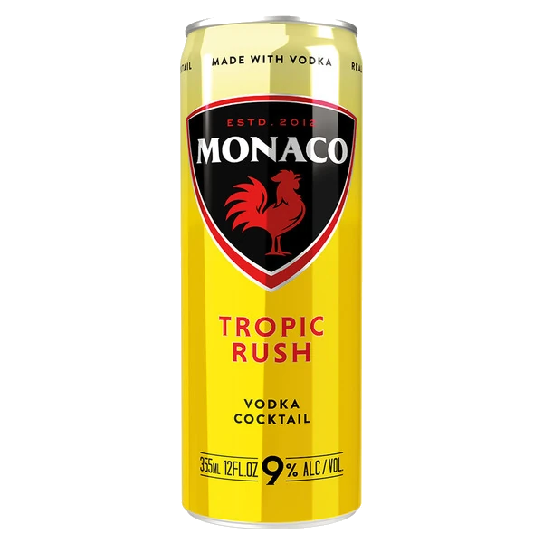 Monaco Tropic Rush 355m 355ml Can