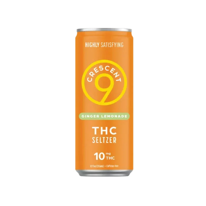 Crescent 9 THC Seltz Ginger Lm Ginger Lemonade Caffeine Free