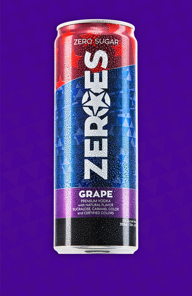Zeroes Grape 4pk