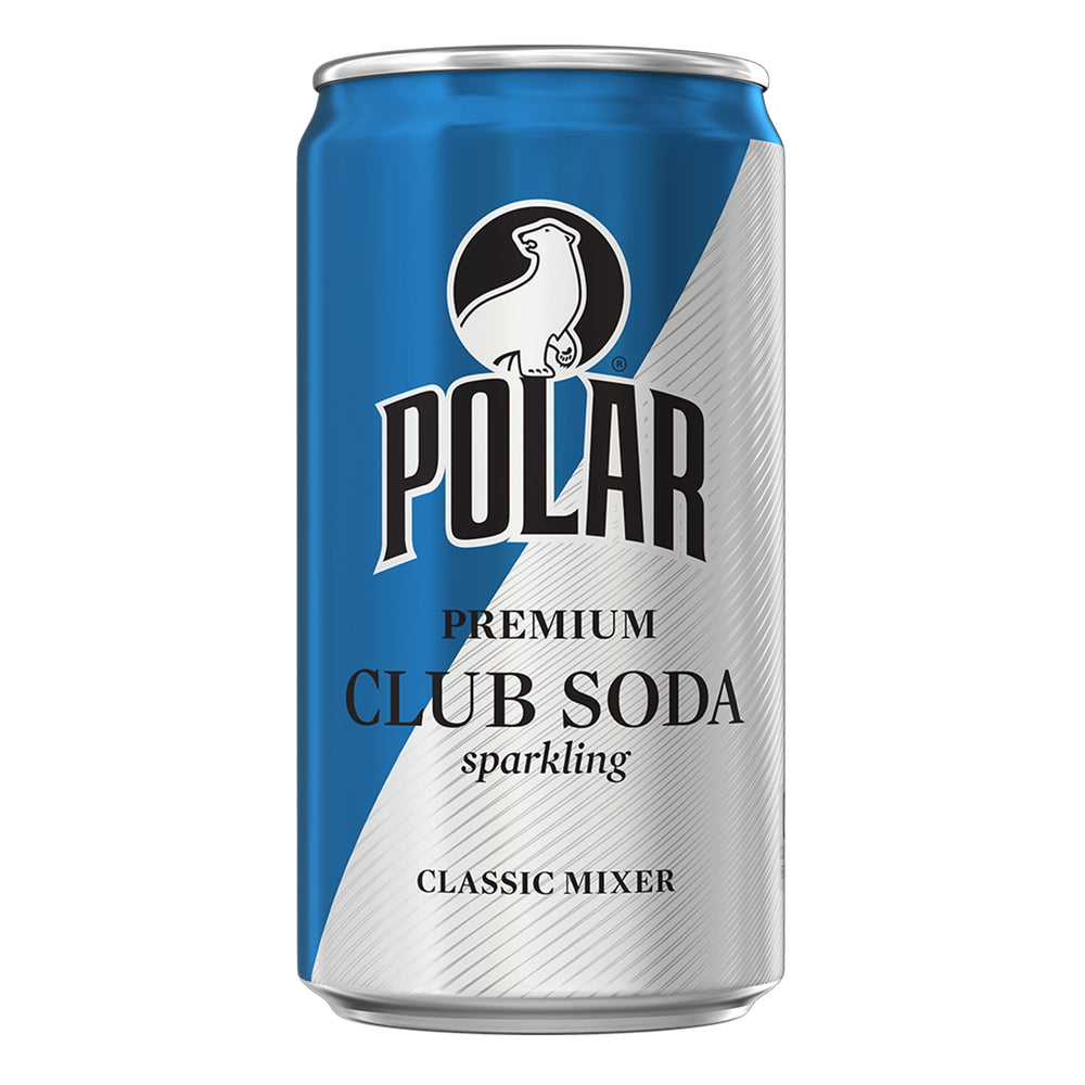 Polar Club Soda 6pk Cans