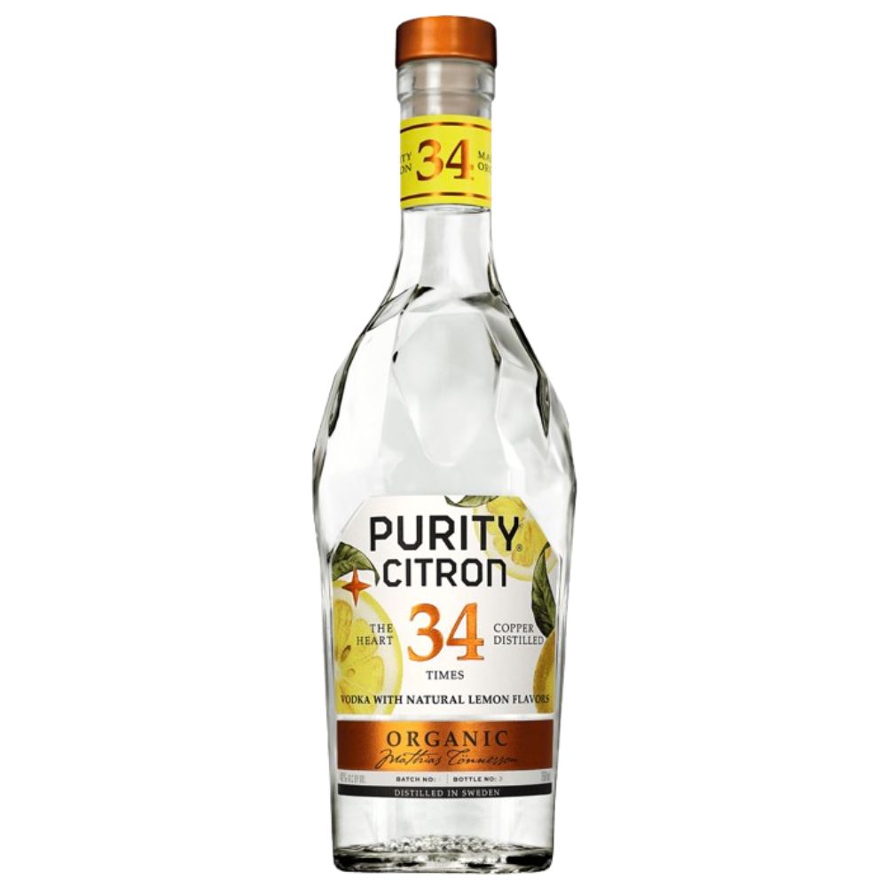 Purity Citron 34x Vodka 750ml