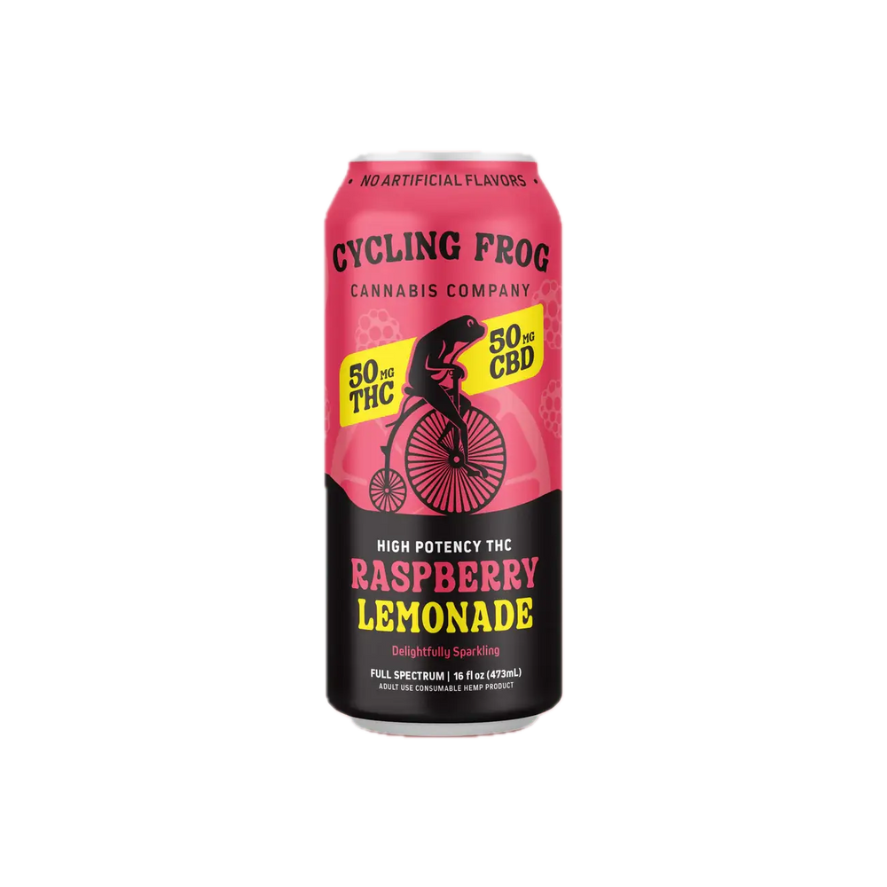 CF Rasp Lmnd 50mg D9 16oz 4pk Cycling Frog Raspberry Lemonade 50mg 4pk