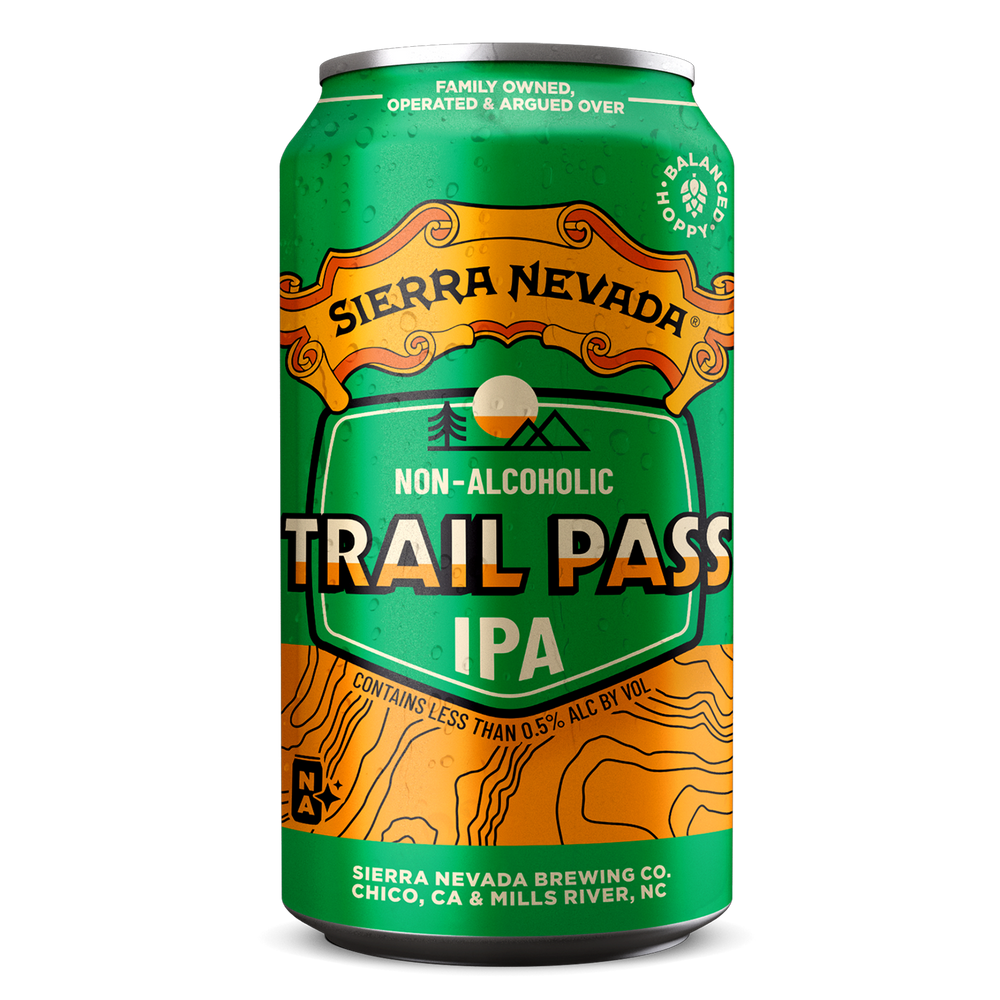 Sierra Nevada Trail Pass non-alcoholic IPA can