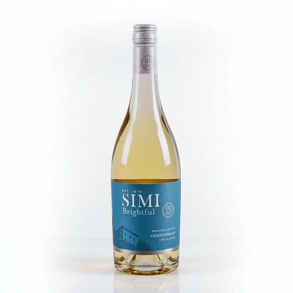 Simi Brightful Chardonnay 2021 750ml 80 Calorie Wine