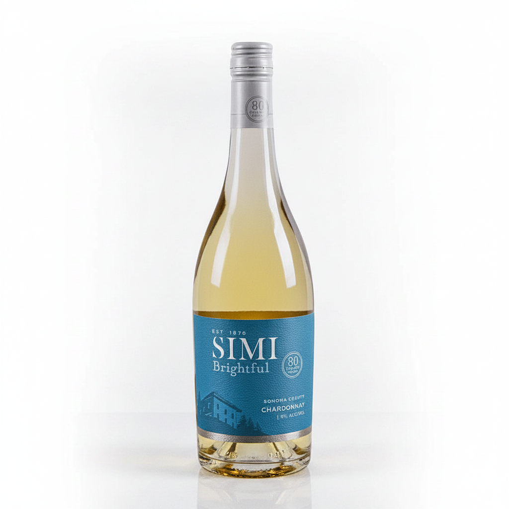 Simi Brightful Chardonnay 2021 750ml 80 Calorie Wine