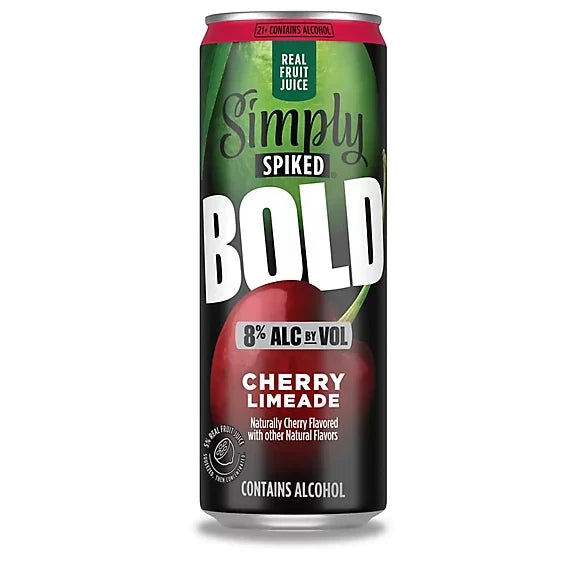 Simply Spiked Bold Cherry Lime Cherry Limeade 8% abv