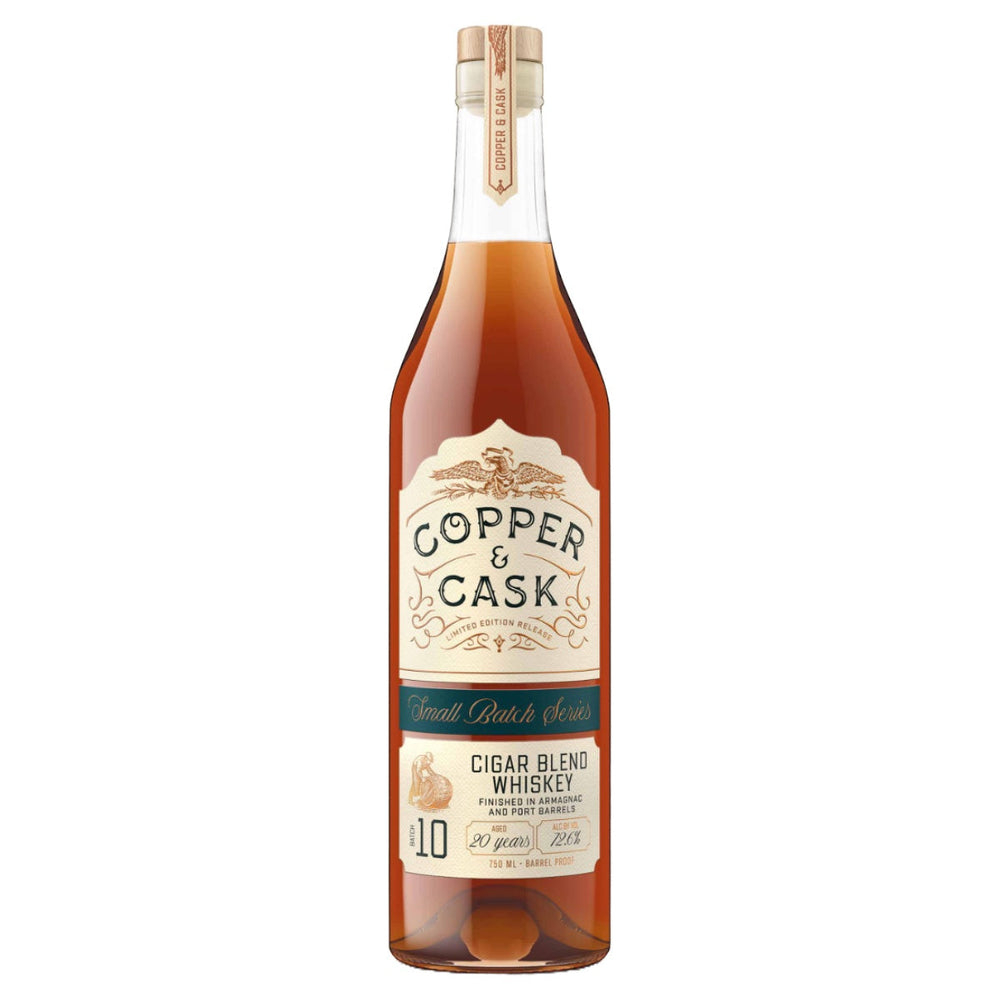 Copper & Cask Cigar Blend 20yr 145.2 Proof finished in Armagnac & Port