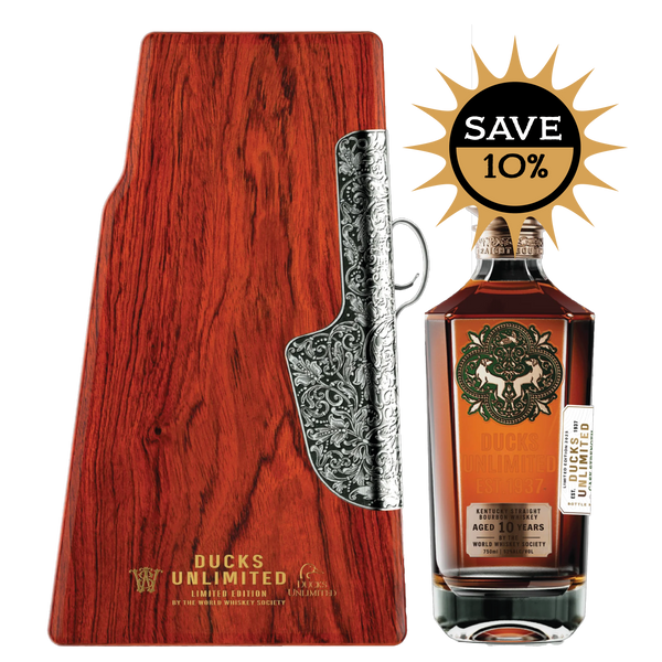 WWS Ducks Unlimited 10yr Bbn World Whiskey Society 10yr Bourbon Csk