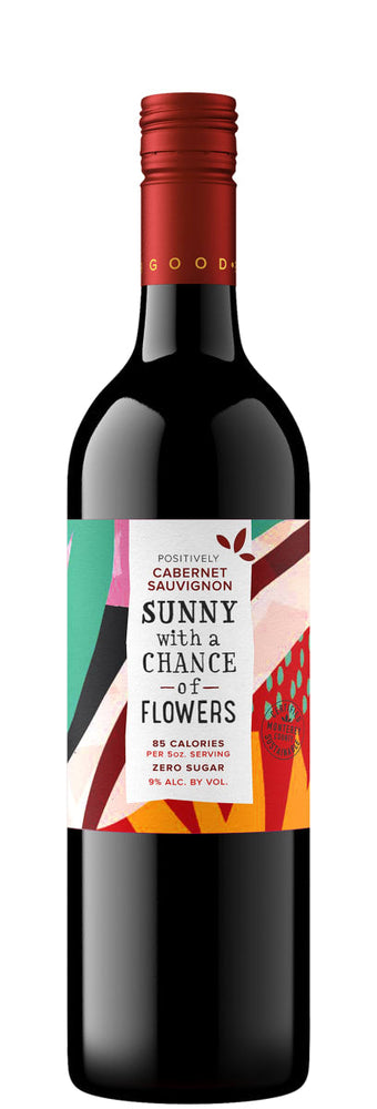 Sunny with a Chance of Flowers 750ml Cab Sauv 85 Calorie Zero Sugar
