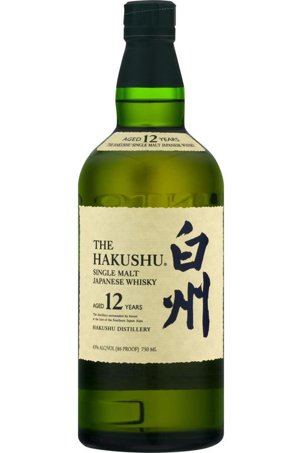 Hakushu 12yr Single Malt Whsky Japanese Whiskey