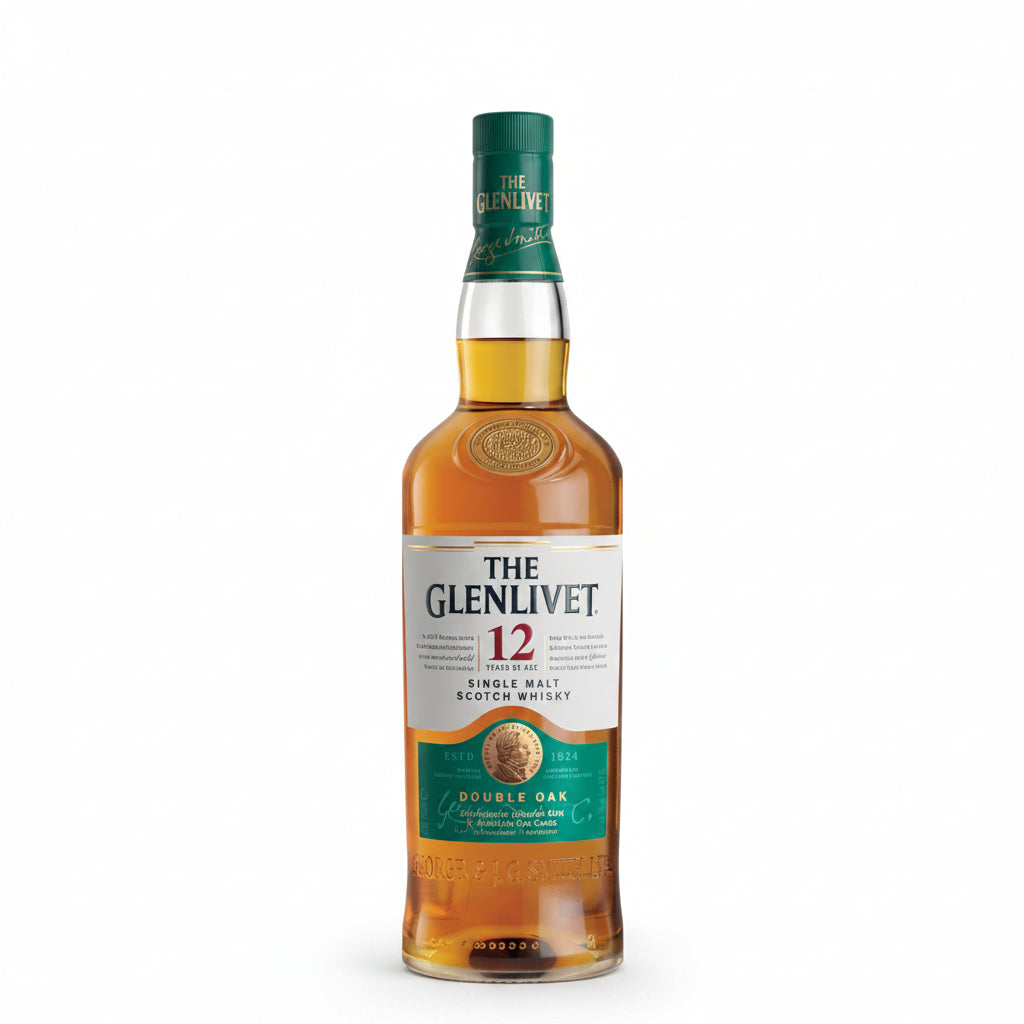 The Glenlivet 12 Year Whiskey bottle