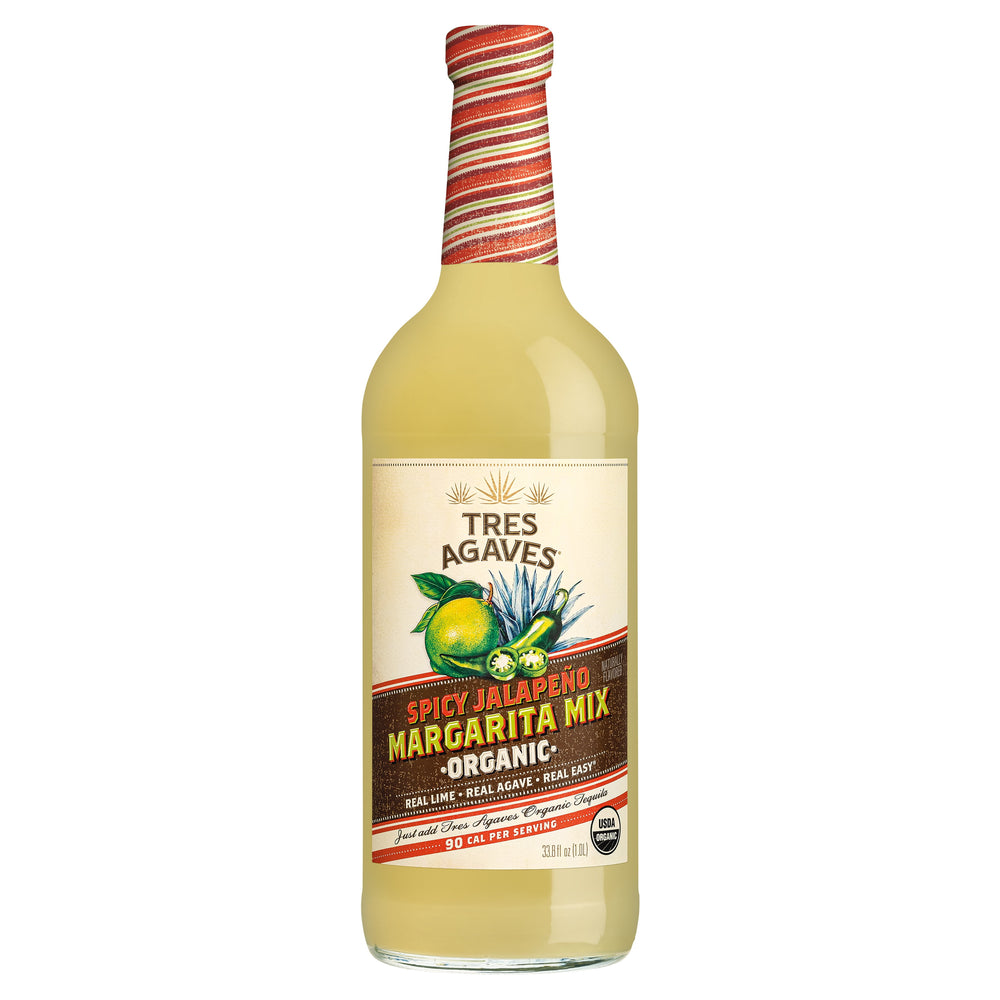 Tres Agaves Spicy Marg Mix 1L Spicy Jalapeno Margarita Mix 1L