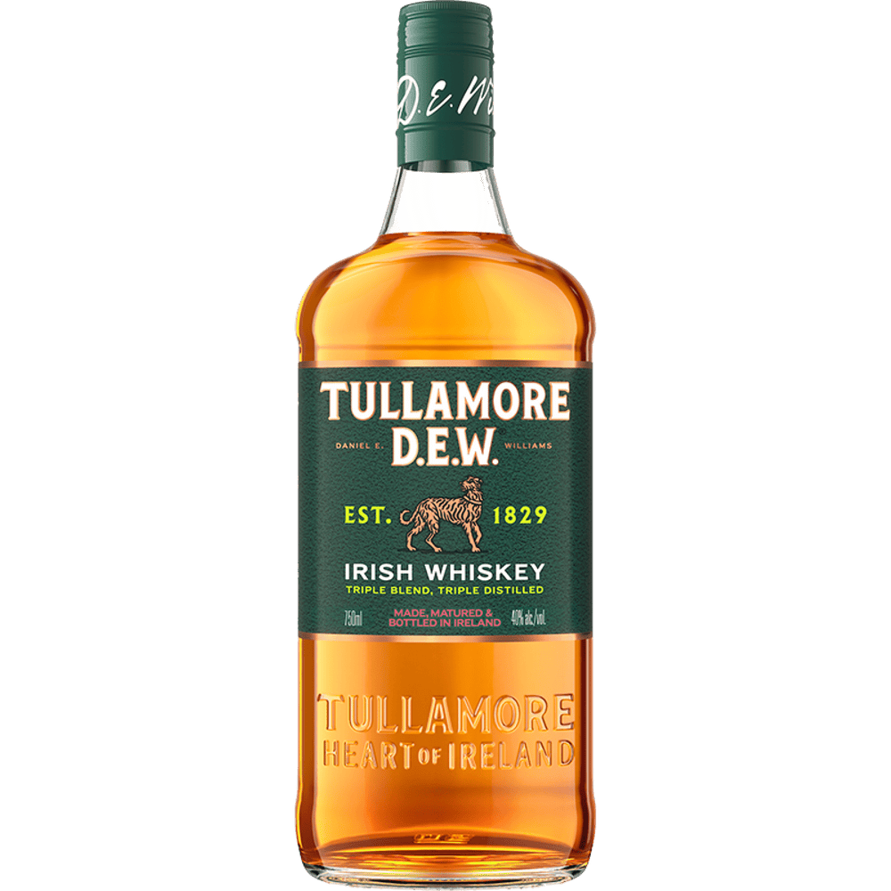 Tullamore Dew Whiskey bottle