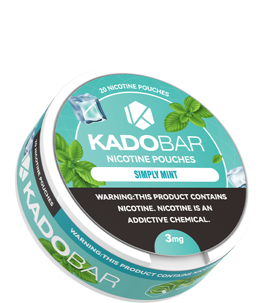 Kado Nic Pouch 3mg Simply Mint Simply Mint