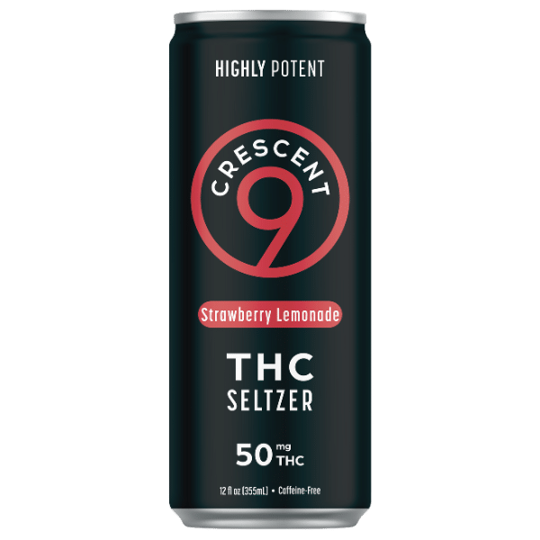 Crescent 9 THC Seltzer 50mg 4pks
