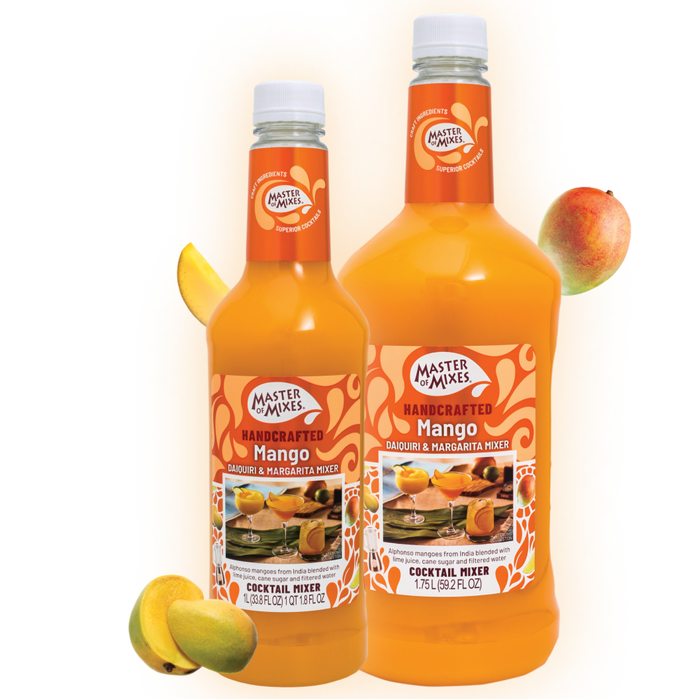 Master of Mixes Mango Daiquiri Margarita Mixer bottle