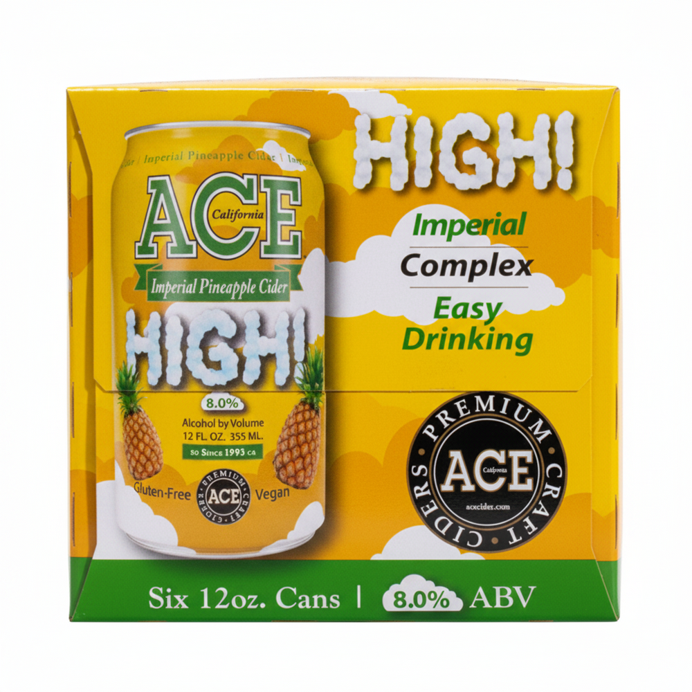 Ace High Imperial Pineapple Cider 6pk