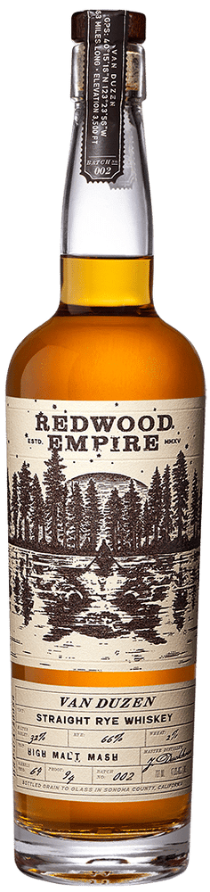 Redwood Empire Van Duzen Rye Straight Rye Whiseky