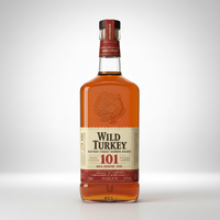 Wild Turkey 101 Bourbon Whiskey bottle
