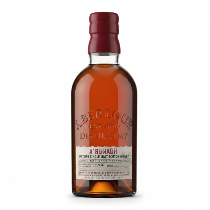 Aberlour A Bunadh Whiskey bottle