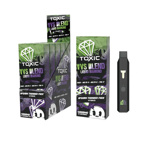 Toxic VVS 4g Disp Afg Thdr Fck 4g Disposable Afghan Thunder Fuck