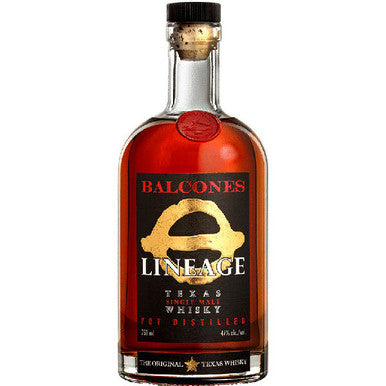 Balcones Lineage Texas Whisky Pot Still Single Malt Whisky