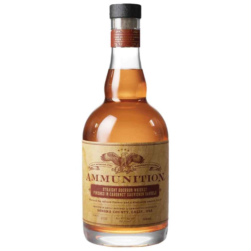 Ammunition Straight BBN Whisky Finished in Cabernet Sauv Barrels