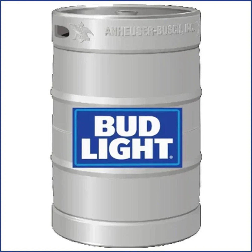 Bud LIght Keg 1/2 Barrell 15 Gallons