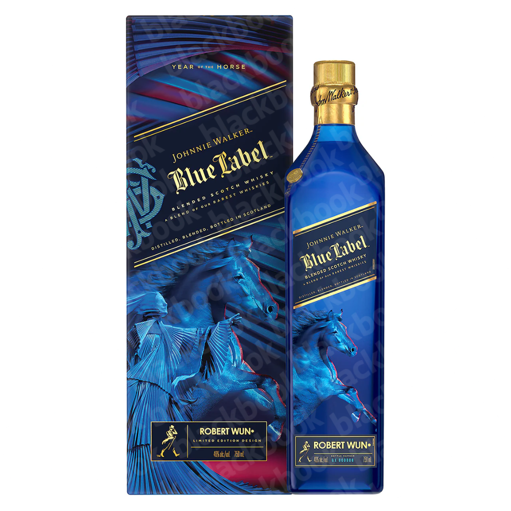 J. Walker Blue Yr of the horse 750 ml