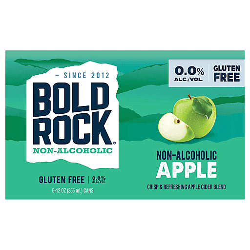 Bold Rock NA Cider Non Alcoholic Cider