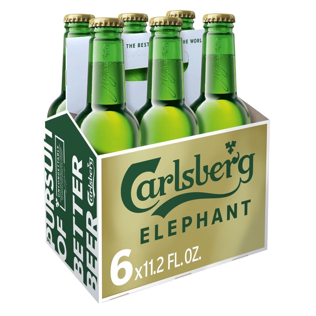 Carlsberg Elephant 6 pack bottles