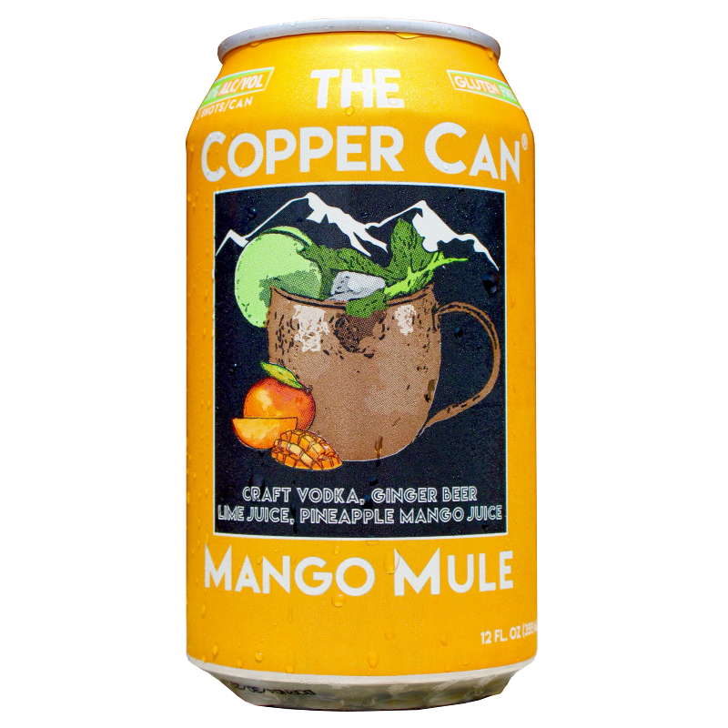 The Copper Can Mango Mule 4pk