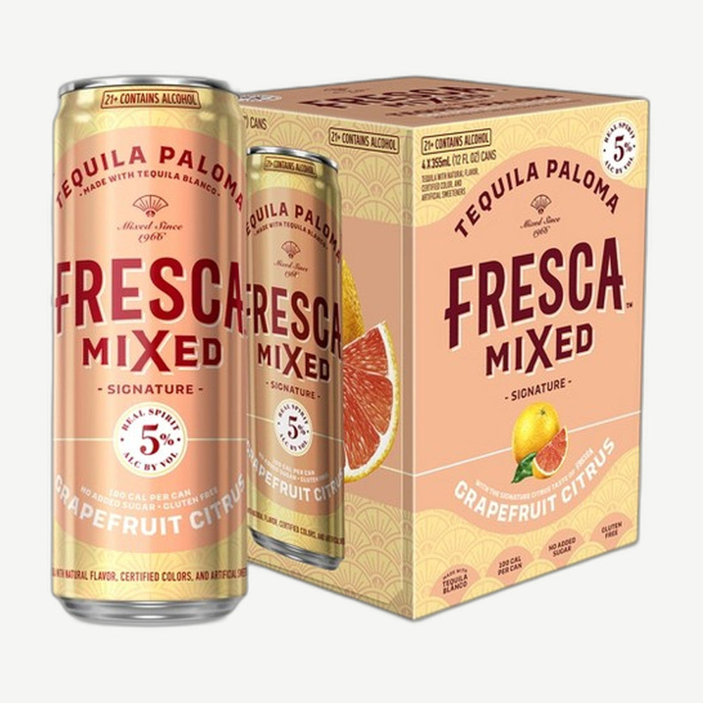 Fresca Mixed Tequila Paloma 4pk 12oz Cans