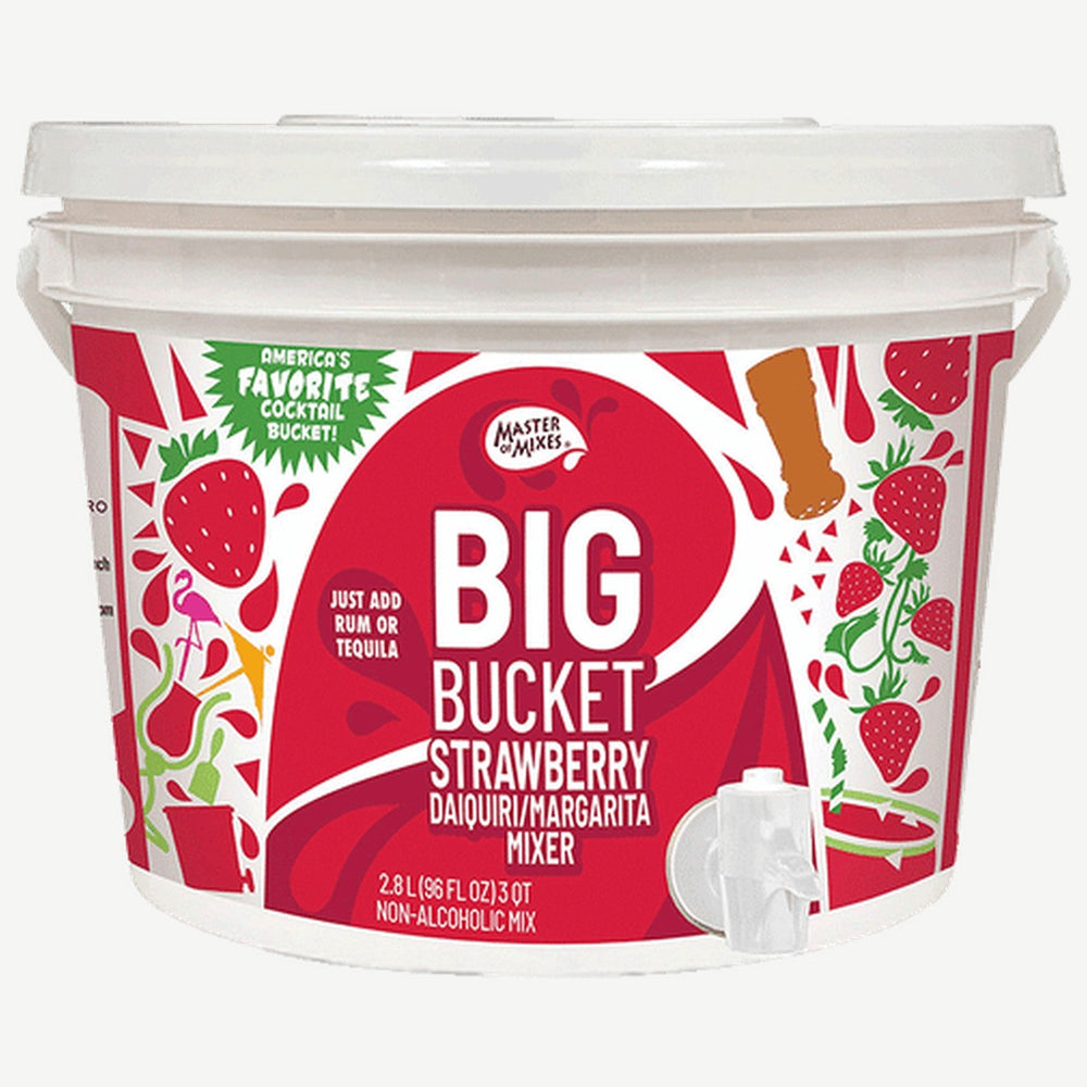 M/M Big Bucket Strawberry Marg Master of Mixers 96oz Bucket