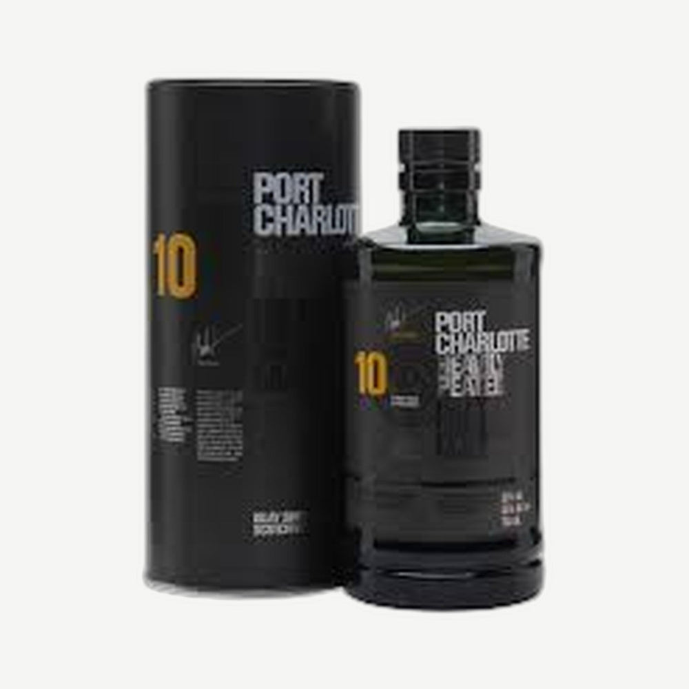 Port Charolette Hvy Ptd 10yr Heavy Peated Islay Single Malt Scotch