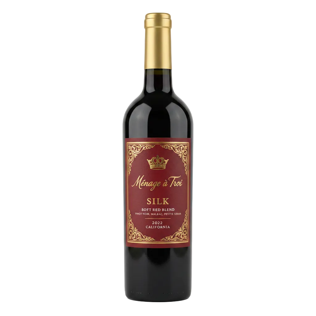 Menage A Trois Silk Soft Red Red Blend