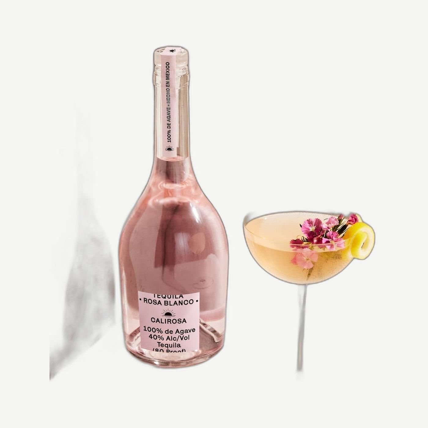 Calirosa Tequila Rosa Blanco 750ml