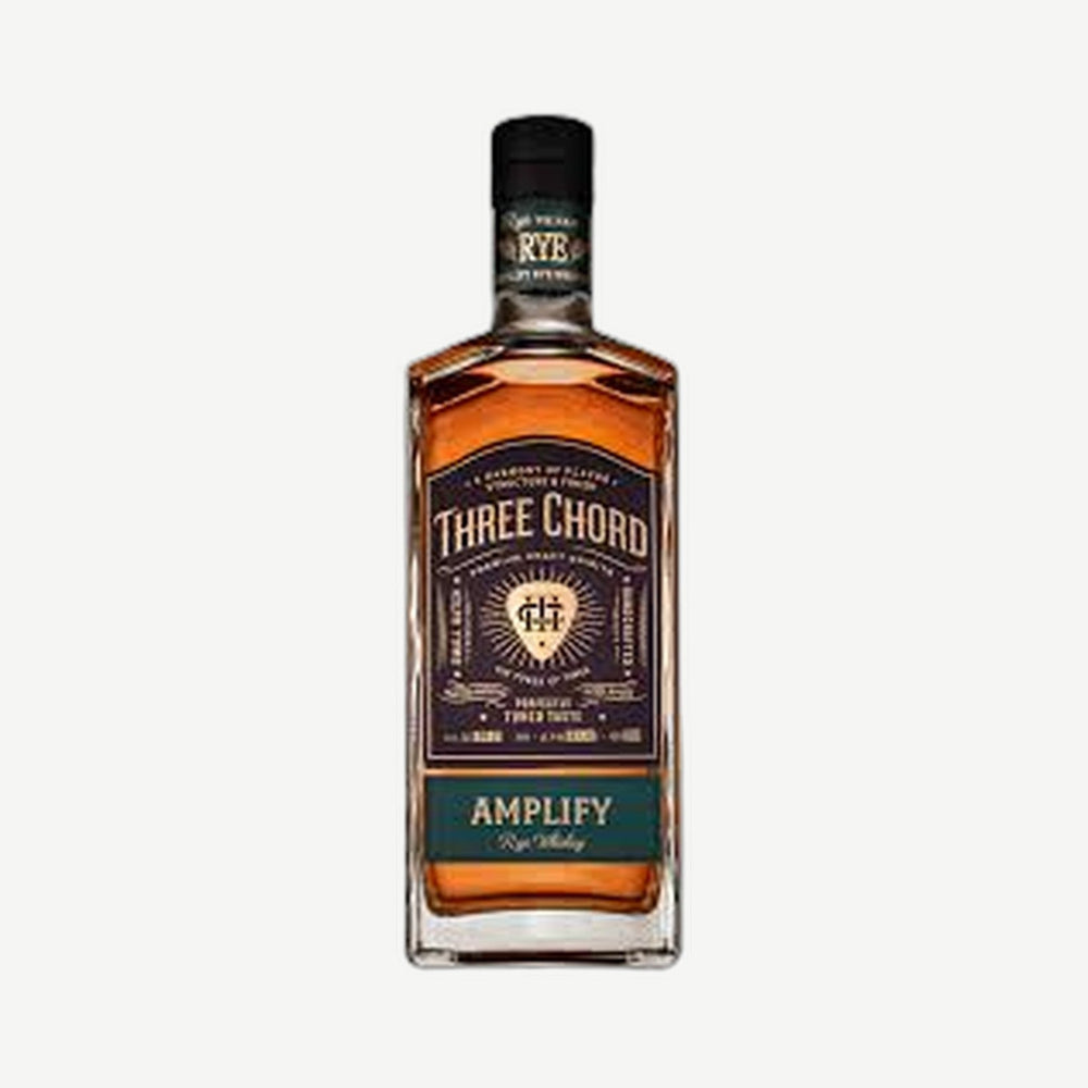 Three Chord Amplify Rye Whisky 750ml