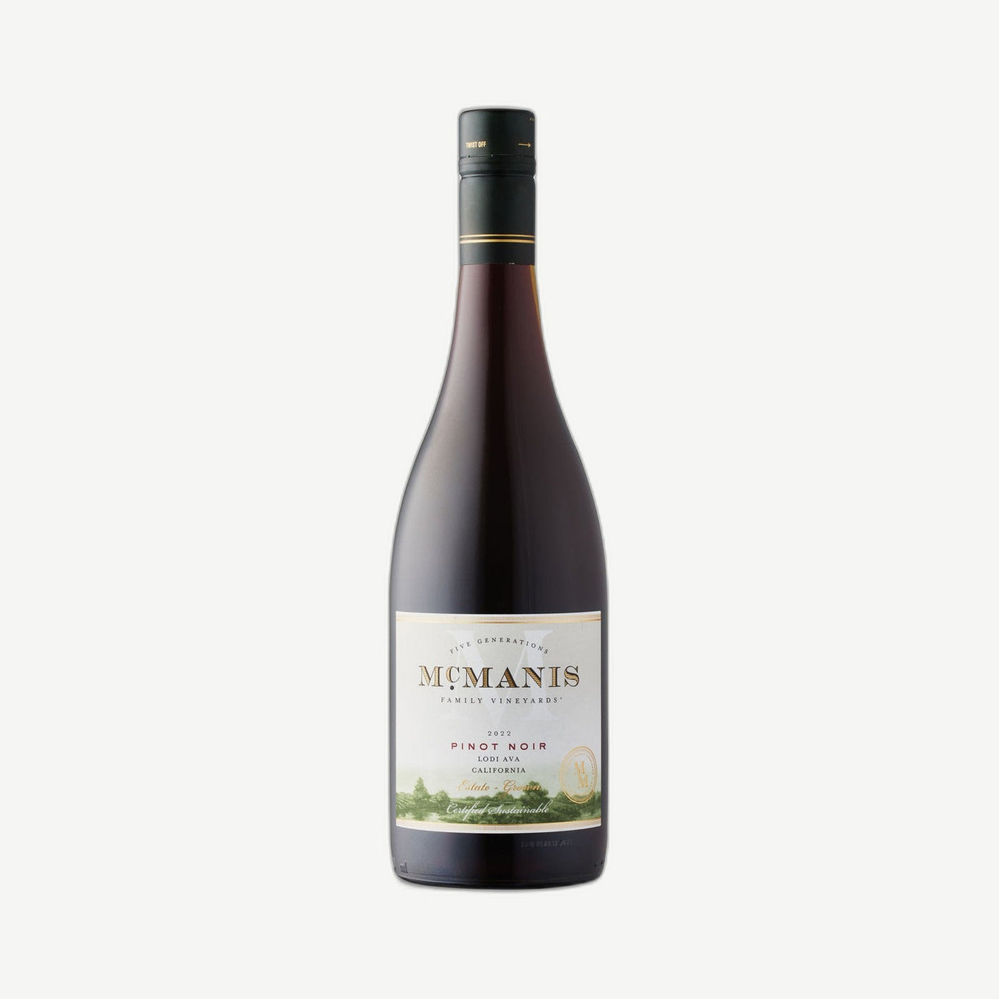 McManis Pinot Noir 21 750ml Lodi California Wine