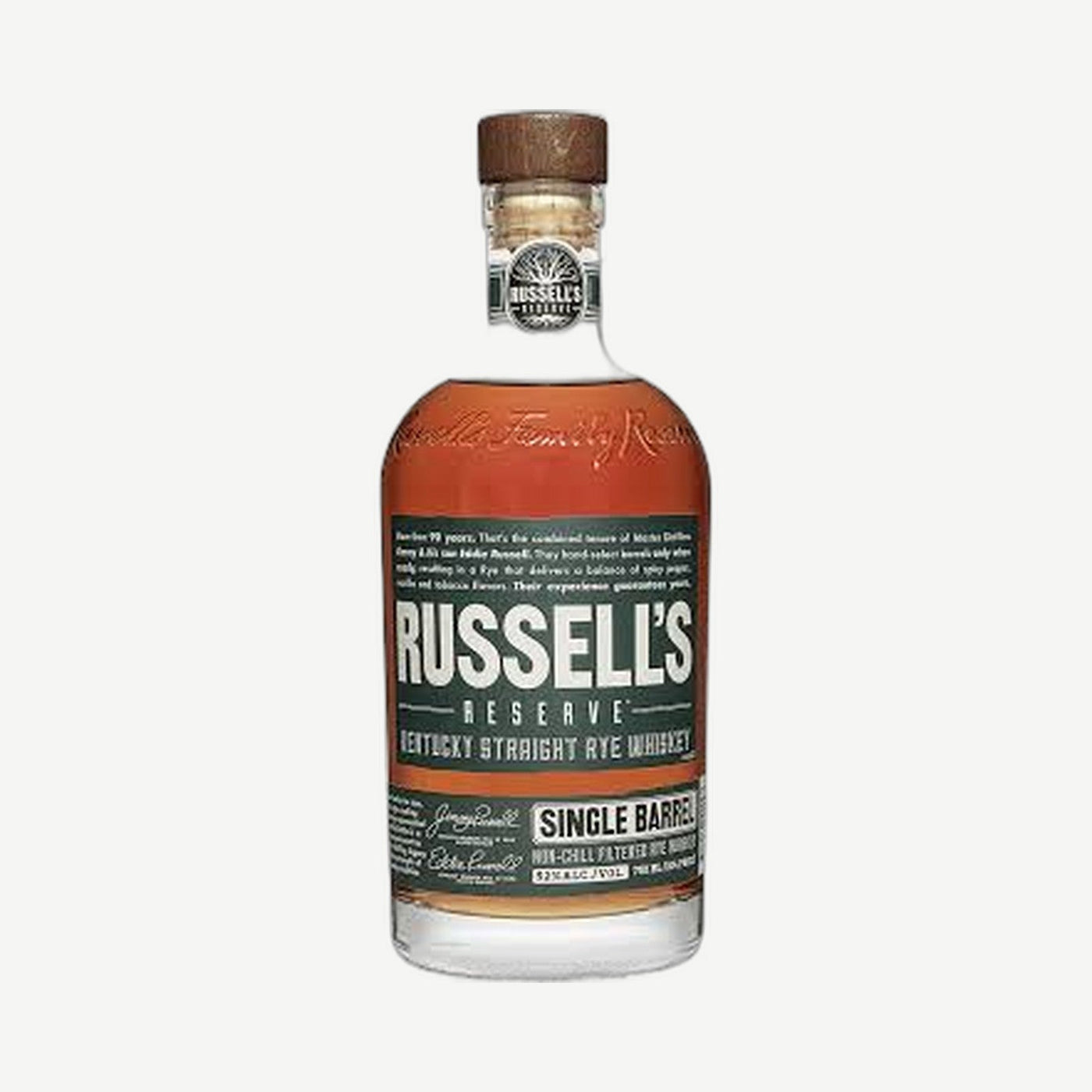 Russells Reserve SB Bourbon 750ml Single Barrel Bourbon