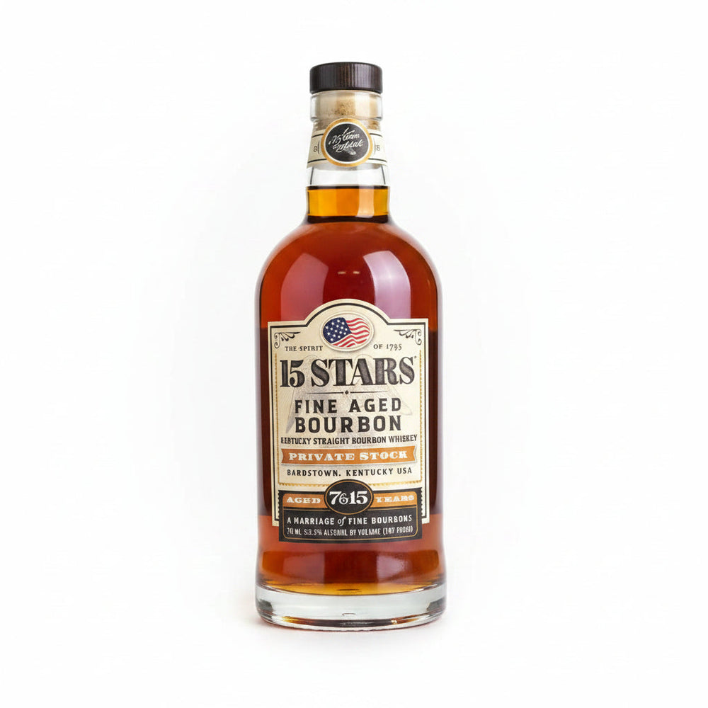 15 Star aged 7 & 15yr Prvt St Private Stock Bourbon