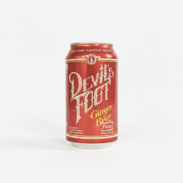 Devils Foot Fuego Ginger Beer 4pk 12oz Cans