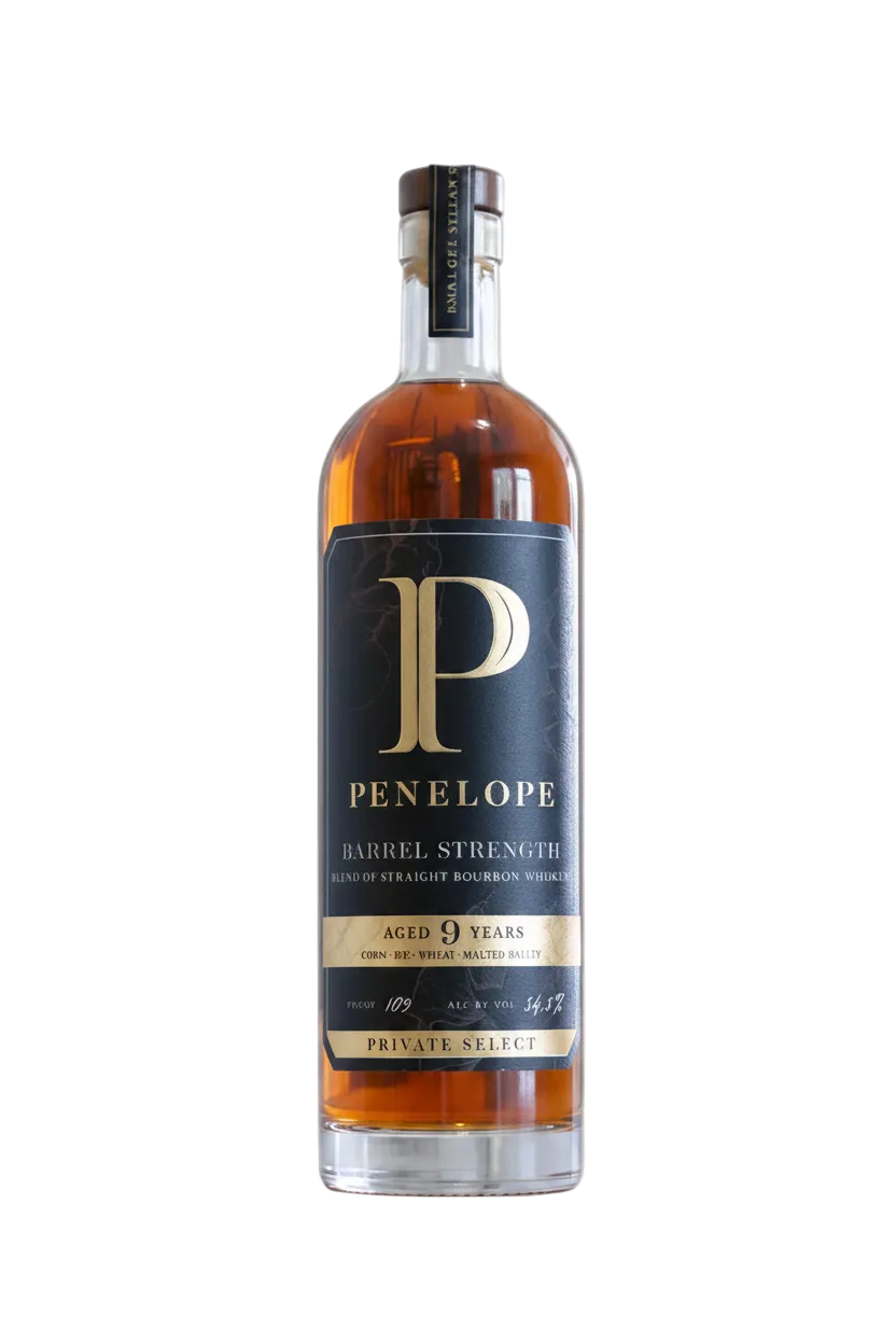 Penelope Barrel Strength 9yr 109p Bourbon aged 9yrs