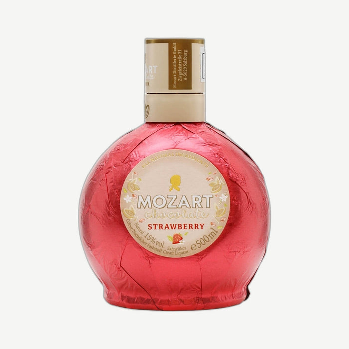 Mozart Strawberry Cream Liq Strawberry Cream Liqueur 750ml