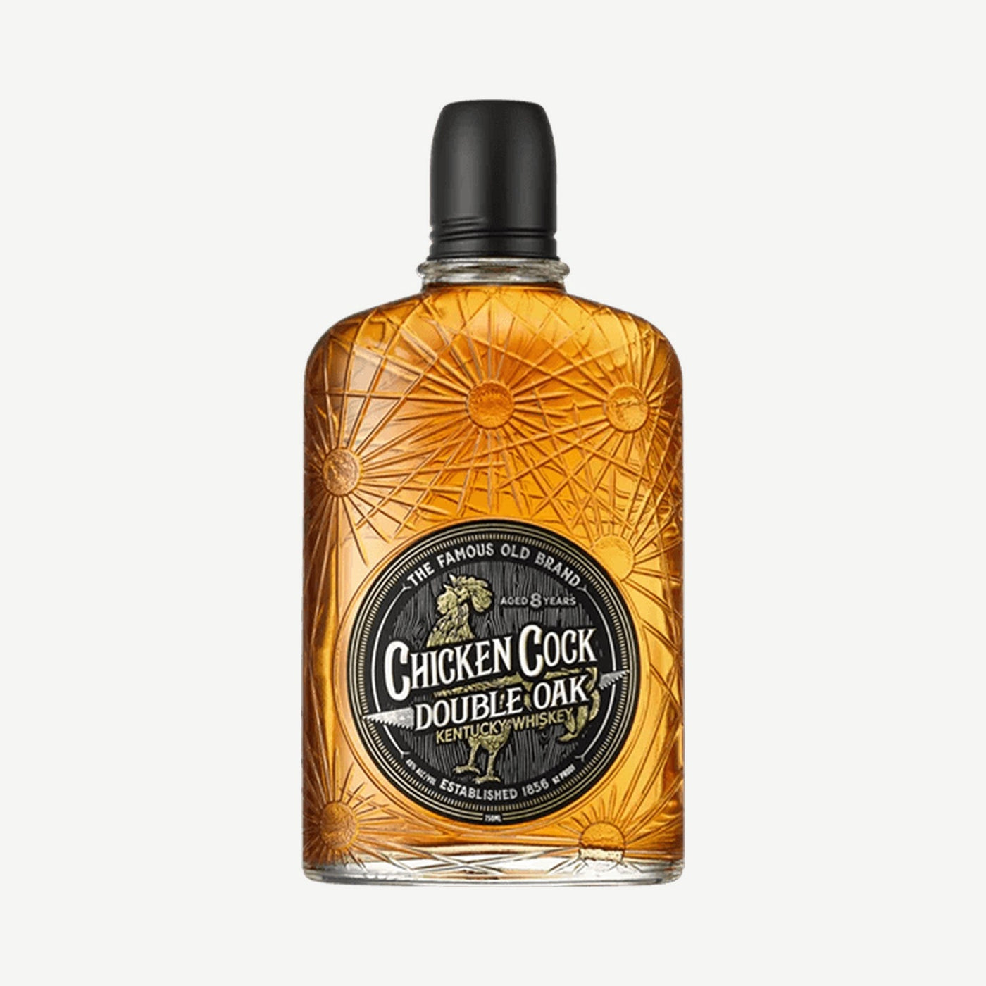 Chicken Cock Double Oak Whisk Double Oaked Whiskey aged 8yrs