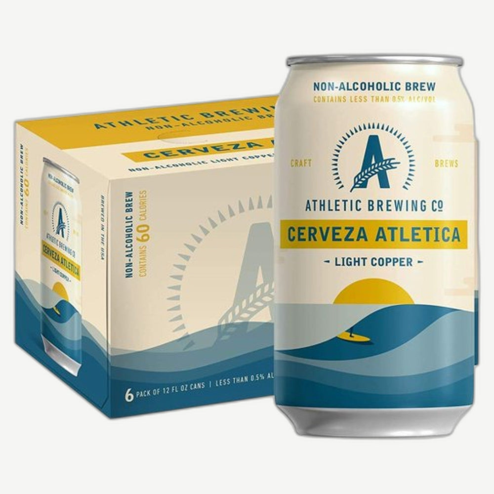 Athletic Cerveza Atletica NA Athletic Brewing Co Non Alcoholic Beer